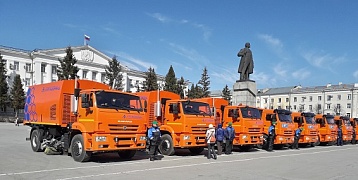 Кургандормаш поставил новую технику для уборки улиц Кургана